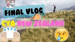 [FINAL VLOG #15] New Zealand 2016  Bye New Zealand!  LAZYPANDAH