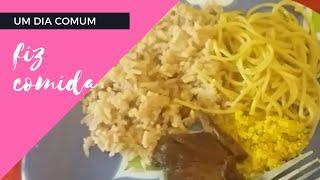 Vlog:um dia comigo+Almoço!