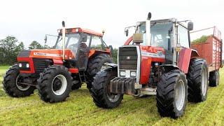 Vintage Grass Silage Day 2024 | Lots of Great Tractors in The Field