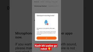 robot ka option kuch bhi padye ga