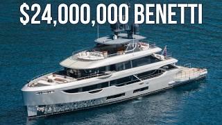 $24,000,000 Benetti Oasis 40m Super Yacht Tour