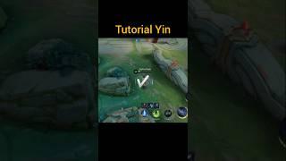 Tutorial Yin #shorts #mlbb #mobilelegends