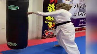 Kyokushin female fighters | Empowered daughters with kyokushin  | Rajas martial arts | shihan raja