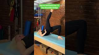 Pilates Exercise: The Shoulder Bridge