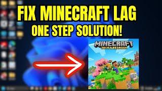 How to Fix Lag in Minecraft in One Easy Step!