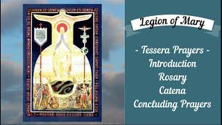 Legion of Mary Tessera Prayers including Rosary - Group Prayer