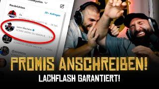 LACHFLASH!  GHAZI und SINAN-G schreiben PROMIS auf INSTA an! | SINAN-G STREAM HIGHLIGHTS