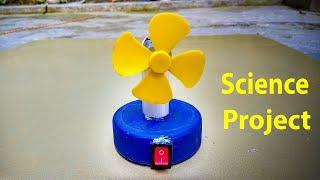 Science Projects For Class 8 Working Model, Science Projects For School | Table Fan