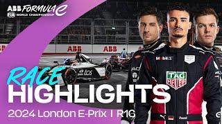 Champions CROWNED in the Season Finale  | Round 16 Hankook London E-Prix Race Highlights