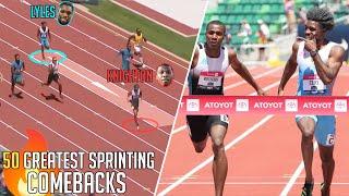 THE GREATEST SPRINTING COMEBACKS IN HISTORY 100m/200m/4x100m