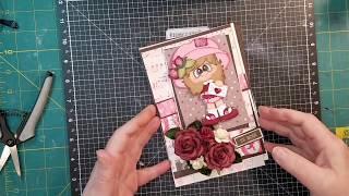 A7 Size Flip Top Card Tutorial Valentine Design