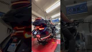 Honda Gold Wing Dyno With 15% Power Gain Over Stock