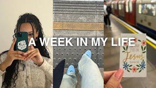 VLOG| Thrifting in London, editing, bible study & going to a worship evening 