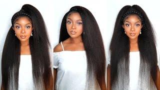 OMG SHE SLAYED! Kinky Straight 100% Human Hair Bundles Ft. ELFIN HAIR