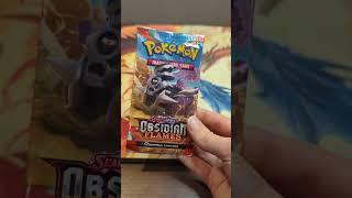 Unboxing Pokémon Obsidian Flames blister pack and a booster pack#pokemonunboxing