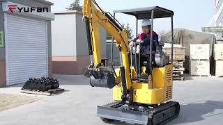 Riduzione del consumo energetico nelle operazioni di mini escavatori | YUFAN Machinery