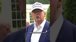 'You could call it the ultimate ultimatum' Trump speaks on his discussions with Iran