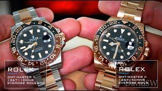 2018 Rolex Everose GMT Master II Root Beer - 126711CHNR and 126715CHNR Everose Gold |  DavidSW