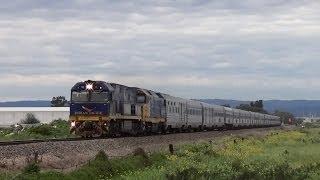 GSR Indian Pacific 3AS8 seen just outside Bolivar