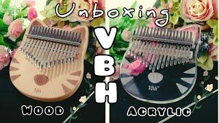 VBH 17 KEYS | WOOD & ACRYLIC KALIMBA UNBOXING | Sound Test