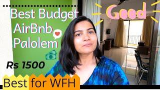 Budget AirBnb & Perfect staycation for 2 near Palolem beach | Palolem Stay Room tour | Chiku Vlogs