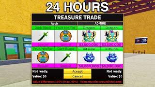 Trading ONLY Gamepasses For 24 Hours In Blox Fruits!