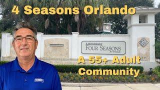 Four Seasons Community . A 55 an older adult living. Orlando Homes For Sale. #orlando