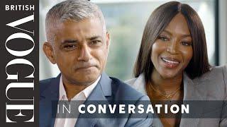 Naomi Campbell Meets… Sadiq Khan | The December 2017 Issue | British Vogue