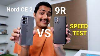 OnePlus NORD CE 2 vs OnePlus 9R Speed Test Comparison 