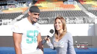 1DD on VipTV: Kavita Channe Tests the Miami Dolphins British Knowledge in London...