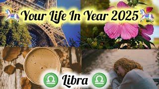  LIBRA  (तुला राशिफल)  YOUR LIFE IN YEAR 2025 🩷 OVERALL PREDICTION🪐️ #tarot #viralvideo #libra