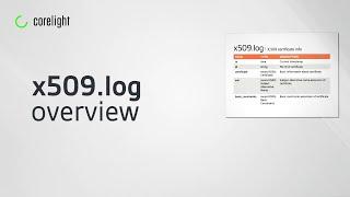 x509 log overview