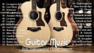 GUITAR MUSIC RELAXING - The World's Best Relaxing Romantic Guitar Music | Acoustic Guitar Music