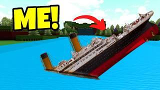 Build a Boat to SURVIVE! - Roblox Destruction