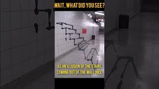 This staircase illusion is unique #shorts #illusion