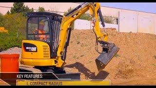 Cat® 302.7D CR Mini Excavator Overview