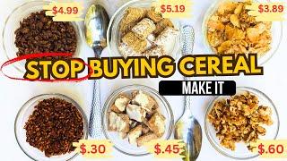 STOP Buying Cereal--These 5  Popular Dupes Taste Better + Cost Pennies