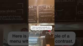 Good menu designs rock! #accessibility