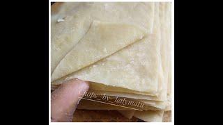 HOW TO MAKE THE BEST SAMOSA SHEETS/// SAMOSA SHEETS RECIPE BY HALYMATU