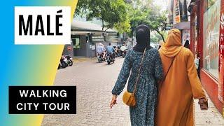 Malé Maldives CITY TOUR  Walk around the Capital of Maldives | Explore Male in HD