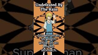 How Undefeated By The Rain Could Kill You #shorts #bsd #fyp #kenji #kenjimiyazawa #bungostraydogs