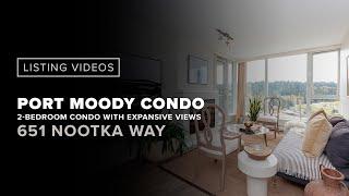 PORT MOODY VIEW CONDO FOR SALE, NOW SOLD! SUTER BROOK VILLAGE - 651 NOOTKA WAY PORT MOODY