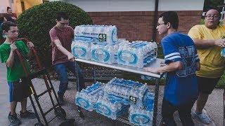 Flooded Texas City Receives Fresh Water from Latter-day Saints After Hurricane Harvey