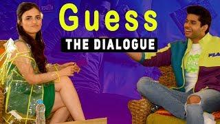 Guess the Dialogue With Radhika Madan &  Abhimanyu Dassani