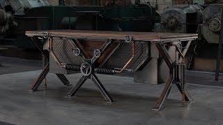 The Steampunk Desk | Steel Vintage - The Industrial Furniture Company