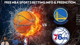 Golden State Warriors VS Philadelphia 76ers :Free NBA Betting Info For 1/2/25