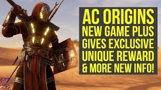 Assassin's Creed Origins New Game Plus Has UNIQUE REWARDS & Way More New Info (AC Origins DLC)