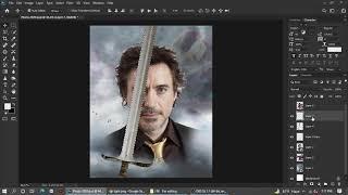 full class | iron man Poster Design