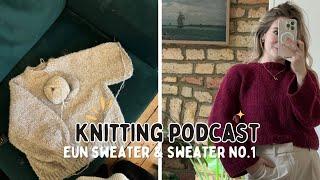 Knitting updates - finished sweaters + gift knits | Knitting Podcast #4