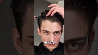 old money hairstyle tutorial (@basedbodyworks)
